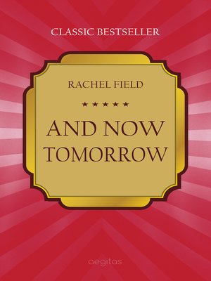 And Now Tomorrow - ebook